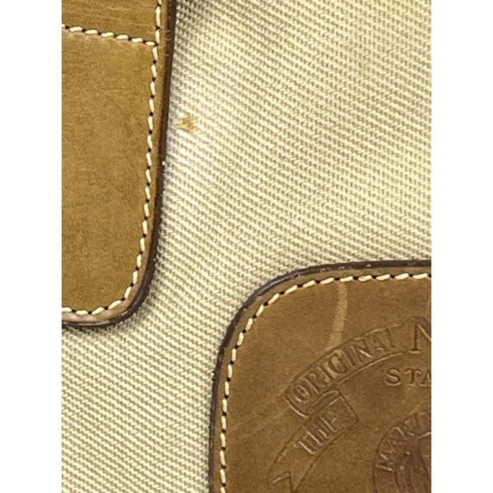 Vintage Ghurka Marley Hodgson No 70 Chukka Stadium Tote Bag Khaki Canvas Leather - Picture 9 of 12